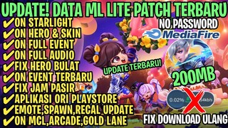 Data ML Lite Full Event 200Mb Terbaru Patch AOT | ML Lite | Cara Mengatasi Lag & Patah Patah