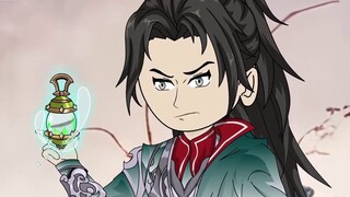 Episode 54 of Spirit World - Han Li and Qing Yuanzi meet again in the late stage of fusion - Han Li 