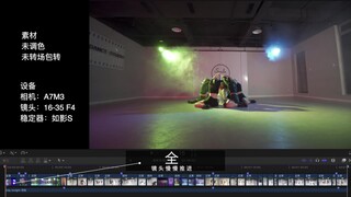 Girl group dance video shooting and editing logic