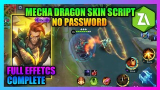 Claude Epic Skin Script NO PASSWORD | Mecha Dragon Claude Script Khaleed Patch