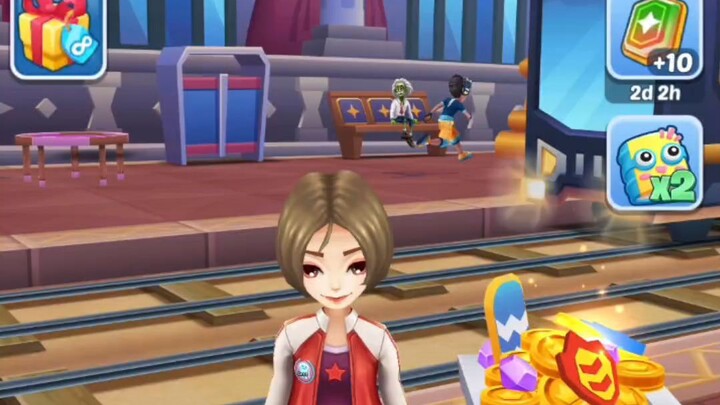 Subway surfers Gold Run MinecartWild West World#shorts #game #max #trending #gameplay