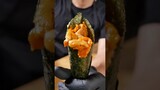 Sea Urchin Seaweed roll #shorts