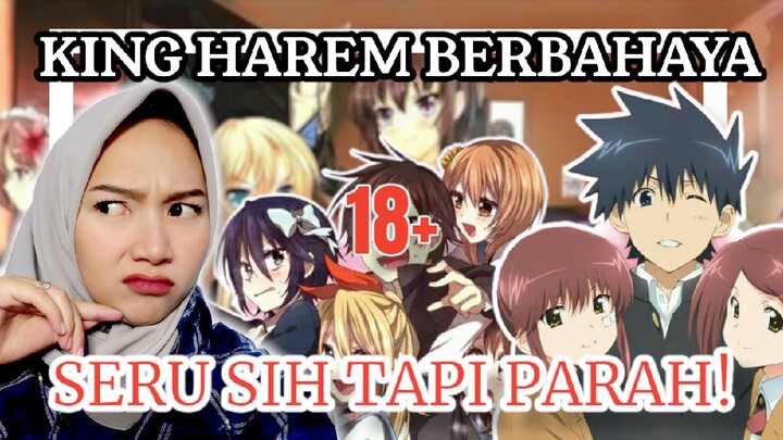 18+ Anime King Harem, Rekomendasi 3 Anime Harem Terbaik Jalan Cerita Seru Tapi Parah