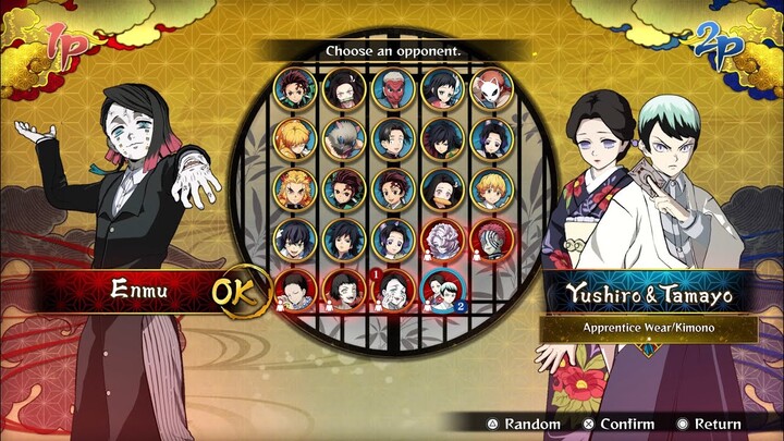 All Characters & Stages-Demon Slayer The Hinokami Chronicles (Complete Roster) [All DLC Characters]