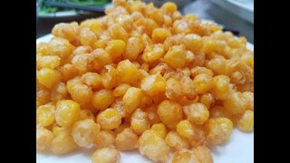 Món ăn ngon/ cách làm món ngô chiên bơ (bắp chiên) giòn ngon, đơn giản tại nhà/ Crispy corn