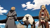 Rudeus and Elinalise beat Gryphon monsters, journey in Begaritt Continent || 無職転生 II 第2クール Eps 7