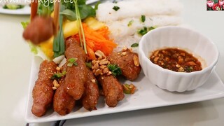 Cách làm Nem Nướng KHÔNG CẦN MÁY, Bí quyết Nem dai giòn, Cách làm Nước chấm Nem