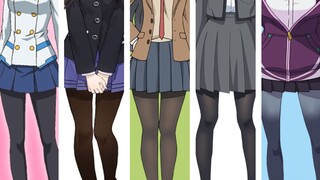 20 bộ phim anime có các nữ anh hùng mặc quần tất đen! Đề xuất miếng dán quần lót số 3