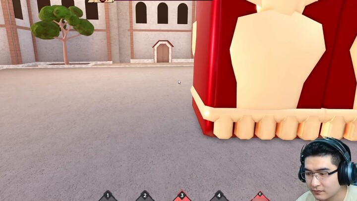 ROBLOX Goku vs. Super Giant! ?