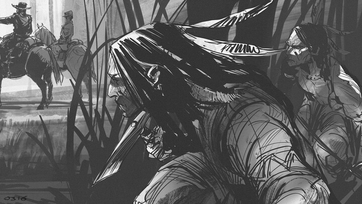 Film pendek storyboard asli Panda Ma Ma Jianxiang "Surprise Attack" dengan musik 720P