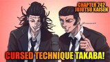 Review Chapter 242 Jujutsu Kaisen  - Final Battle Kenjaku Vs Takaba - Manipulasi Imajinasi!