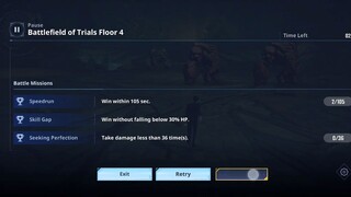 Battlefield of trials - Floor 4