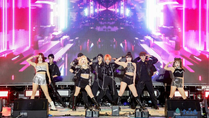 男女团合作年末舞台！？科切拉的风吹到了昆明【Kill This Love】超绝改编舞台