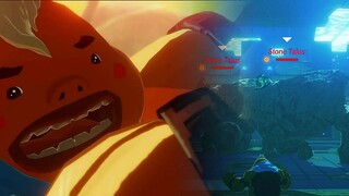 Yunobo VS Taluses (Prime Rock Roast) - Hyrule Warriors: Age of Calamity