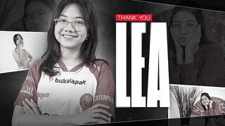 THANK YOU LEA, OUR LADIES LEGEND
