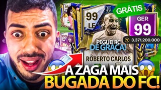 PEGUEI ROBERTO CARLOS GRÁTIS! 😱 MONTEI A ZAGA MAIS BUGADA DO FC MOBILE 🔥 | GANHEI +1 UTOTY ABSURDO 🤯