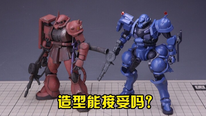 การออกแบบมันดูเกินเหตุไปไหม? รีวิวการประกอบ Zaku ของ Bandai HG GquuuuuuX Military Police