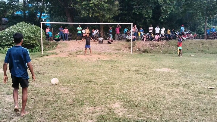 Penalty shot football #football