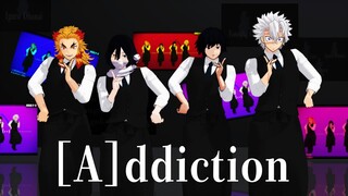 【鬼滅のMMD】[A]ddiction【煉獄・伊黒・冨岡・不死川】