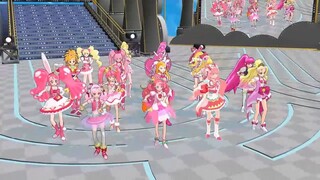 【MMDプリキュア】桃キュアで被害妄想携帯女子（笑）