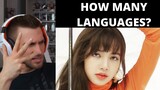 LALISA MANOBAN the language GENIUS - Reaction