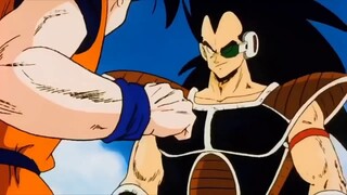 Goku vs his brother Raditz...full eng dubbed/720p.