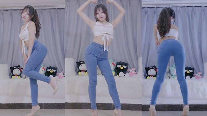 Quần jean yyds ~ Da thịt run lên! Hãy cùng lắc lư⚡lắc nó⚡｜Một phát súng là kết thúc