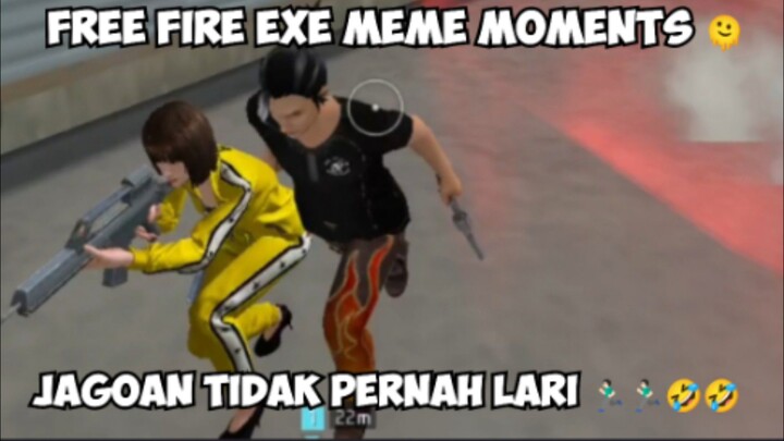 Tapi kami bukan jagoan 😂🫠jadi kami harus lariii🏃🏻‍♂️ - Free fire meme exe moments 🫠