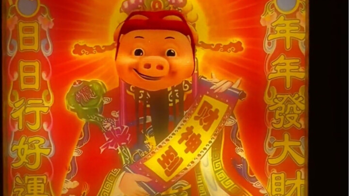 แฟนหนุ่มซื้อภาพมา นึกว่าเป็นแค่หัวหมูสามหัวธรรมดา แต่พอเปิดไฟเท่านั้นแหละ!!!