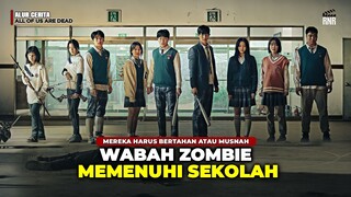 BERTAHAN HIDUP DISEKOLAH YANG DIPENUHI ZOMBIE ‼️😱🧟‍♀️🔥