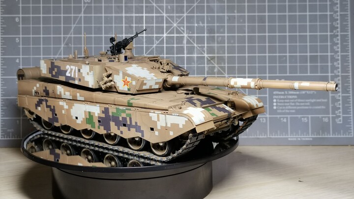 【静改动】小号手中国99A主战坦克  第一集  扭杆部分
