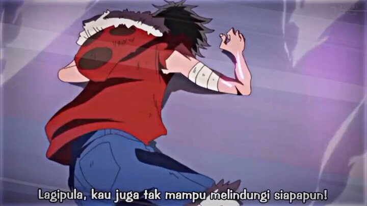 ketika Luffy di hina oleh lawan nya 🔥💀