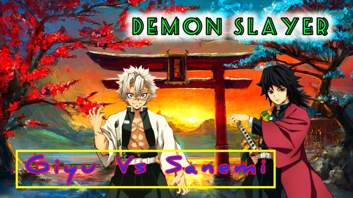 🔵Giyu Vs Sanemi || Demon Slayer || Review⁉️