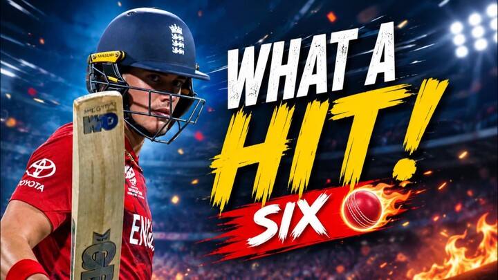 WHAT A SIX! 🔥 | Unbelievable Cricket Shot