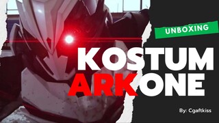 Unboxing kostum kamen rider ark one