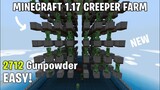 How to Make Creeper Farm in Minecraft Bedrock 1.18 (NEW)