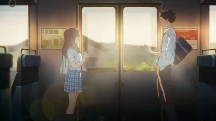koe no katachi x bertaut nadin amizah