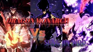 Solo Leveling Sung Jin Woo Vs Dragon Monarch [MMV-AMV]