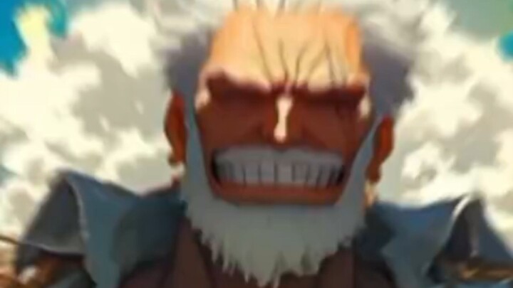 Luffy dan kakeknya