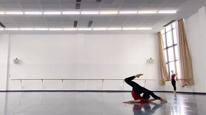 A combination of techniques that decreases with each jump...