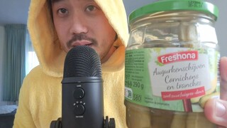 ASMR Eating Sounds Pickles
