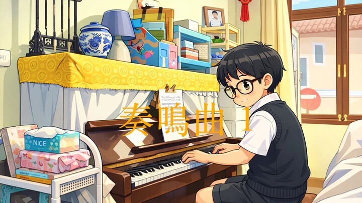 沃爾夫岡・阿瑪迪烏斯・莫札特的 A 小調第八號鋼琴奏鳴曲 (K.310) (1)