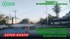 #TPAonBilibili: DZBB 594Khz - Sign Off (May 11,2025)