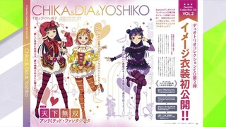 Love Live! News: Outfits for Aqours Duo/Trio Revealed, Happy maker! is coming to ALL STARS