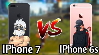 IPhone 7 Plus VS IPhone 6s Plus 📲 Free Fire 🥶🔥