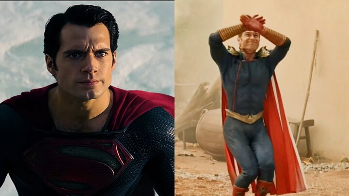 Sama-sama adegan Superman terbang, tapi nuansanya berbeda!