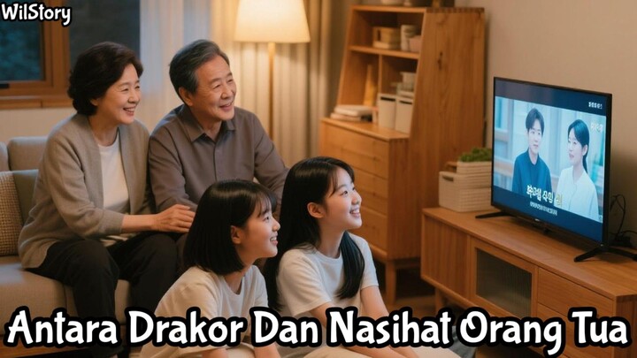 Cerita Antara Drakor Dan Nasihat Orang Tua|AI storytelling|