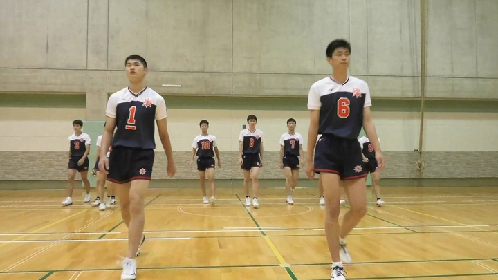 这是什么男团吗 東北高中男子排球部介绍片| 日本春高 东北高中