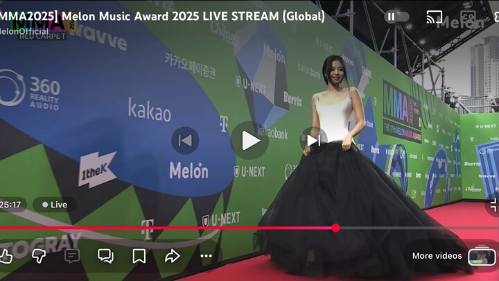 EXO in MMA 2025 Red Carpet