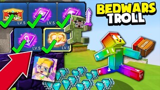 KHANGG HACK BEDWARS VÔ CỰC DIAMOND NÂNG CẤP FULL GIÁP BLOCKMAN GO TROLL T GAMING NOOB TEAM *HACK BG